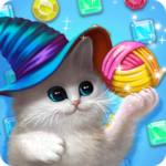 Cute Cats Magic Adventure Logo