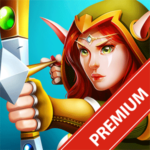 Defender Heroes Castle Defense Epic TD Game Premium Logo