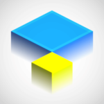 Isometric Squared Squares Logo