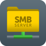 LAN drive SAMBA Server Client Logo