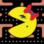 Ms. PAC MAN by Namco logo b