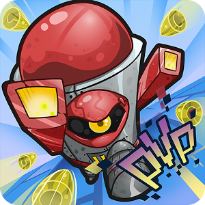 Robot Evolved Clash Mobile Logo