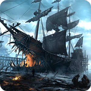 Ships of Battle Age of Pirates Logooo