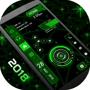 Strip hi tech Launcher 2018 hitech theme