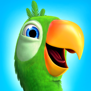 Talking Pierre the Parrot logo