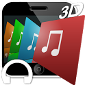 iSense Music 3D Music Player logo