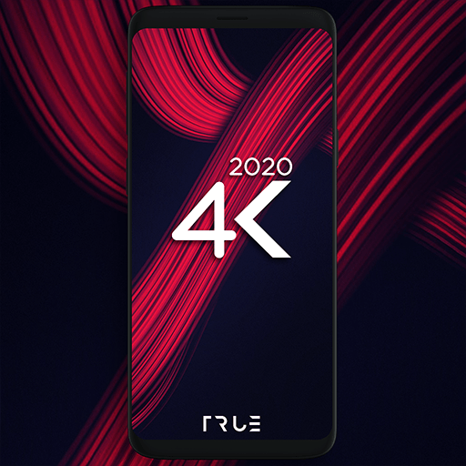 4k amoled wallpapers logo