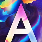 abstruct wallpapers in 4k logo