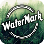 add watermark on photos logo