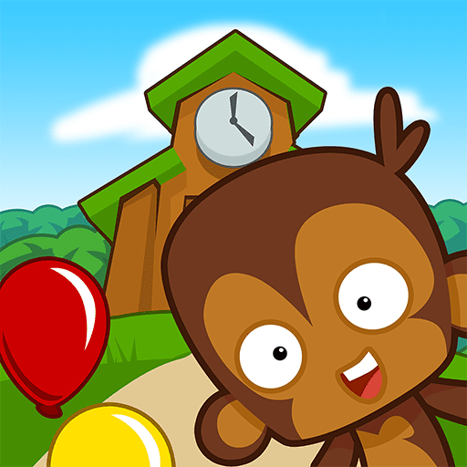 bloons monkey city android games logo