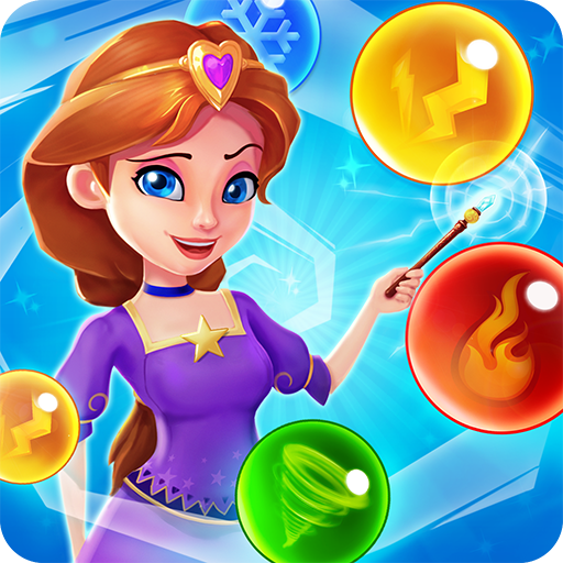 bubble mania android games logo