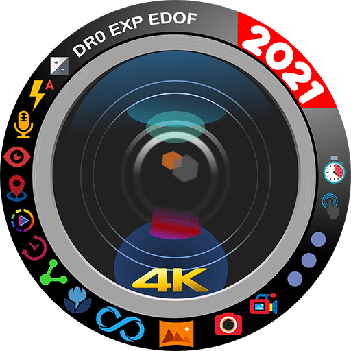 camera4k perfect selfie video photo editor logo