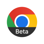 chrome beta android logo