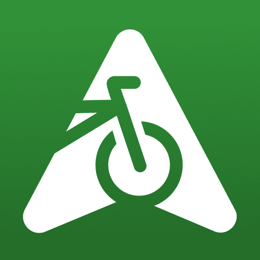 cyclers navigation map logo