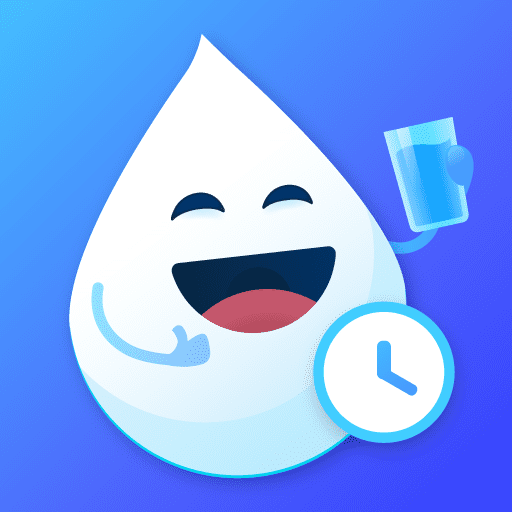 drink water reminder free logo