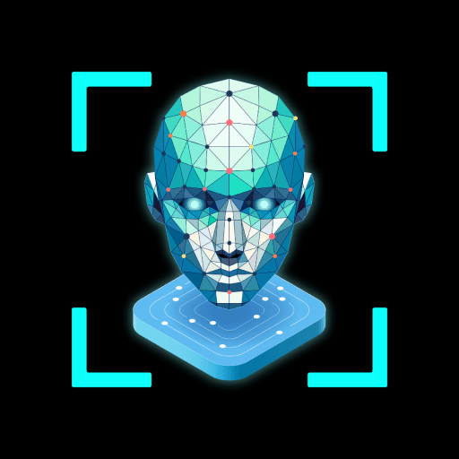 face over android logo