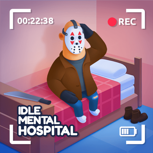 idle mental hospital tycoon logo