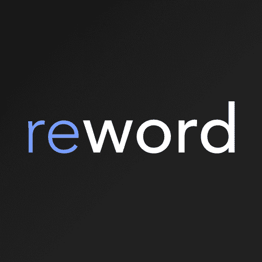 learn english with reword logo