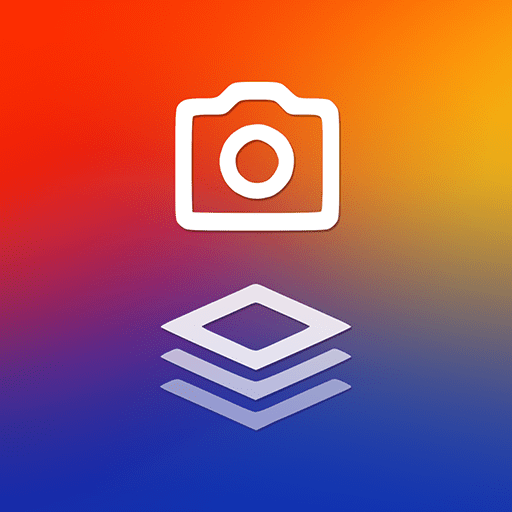 multi layer photo editor logo