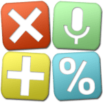 multi screen voice calculator logo