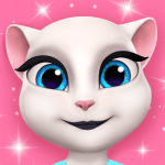 my talking angela android logo