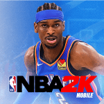 nba 2k mobile basketball logo