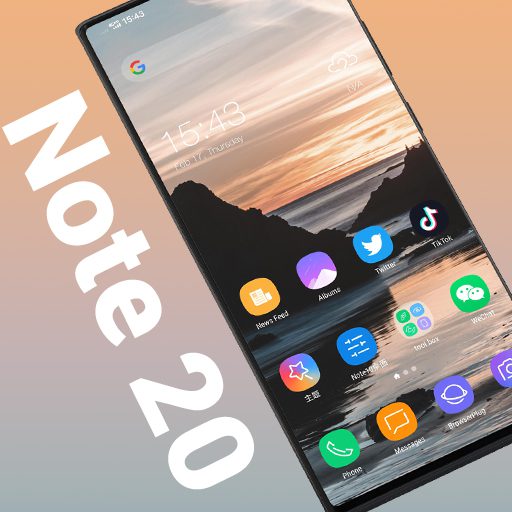 note launcher galaxy note 20 logo