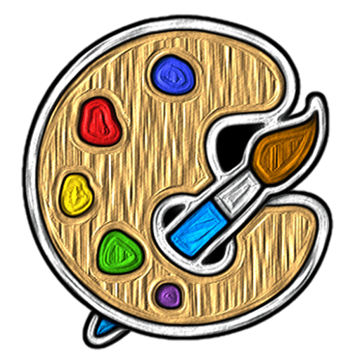 painting icon pack logo