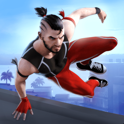 parkour simulator 3d android games logo