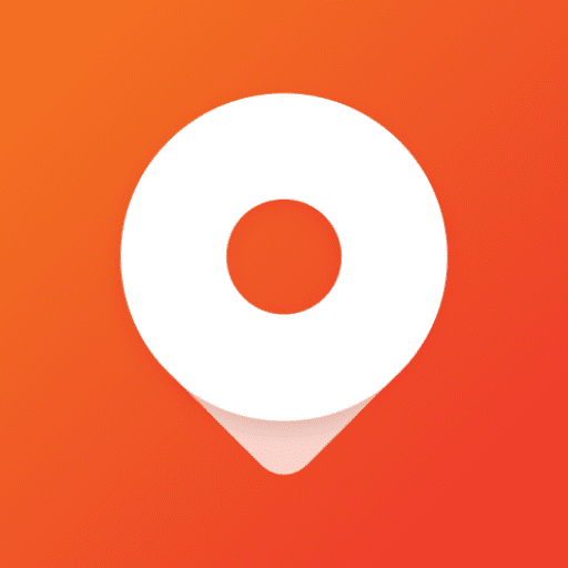 positional your location info logo