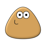 pou android logo