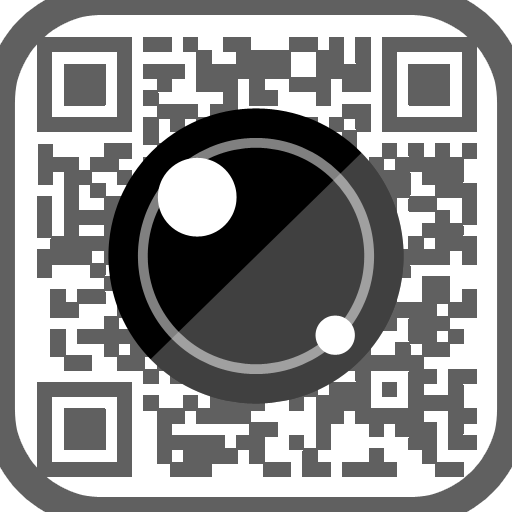 qr code reader premium logo