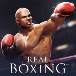 real boxing game logo