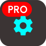 settings app pro android logo