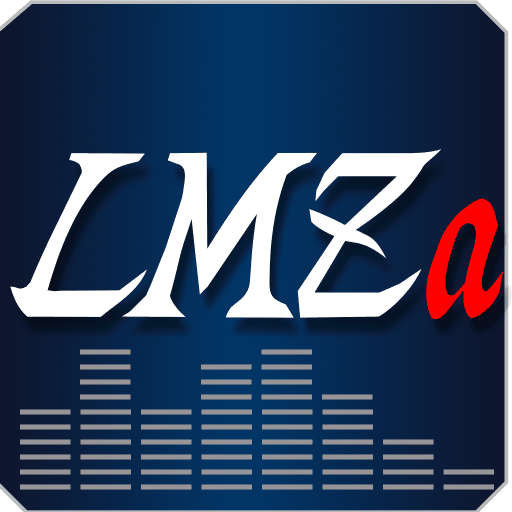 simple lightweight music player lmza logo