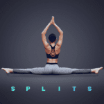 splits flexibility training logo