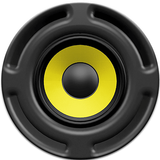 subwoofer bass android logo