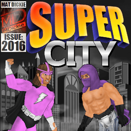 super city superhero sim logo