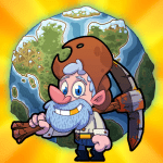 tap tap dig idle clicker game logo