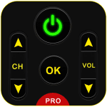 universal tv remote control pro logo