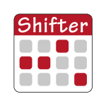 work shift calendar logo